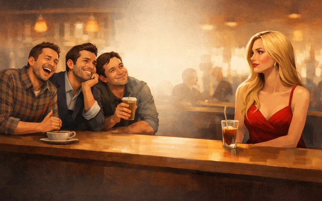 Όταν η Ομορφιά Στέλνει τον Εγκέφαλο για Καφέ