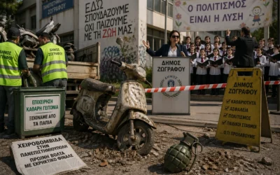 Zografou Simulator 2026: Βρες τη χειροβομβίδα, πάρε επιδότηση και άκου και μια χορωδία