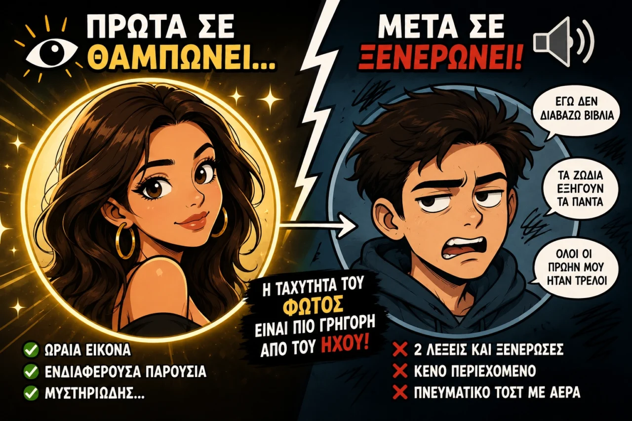 To Fos Ftanei Proto, I Xenera Akolouthei