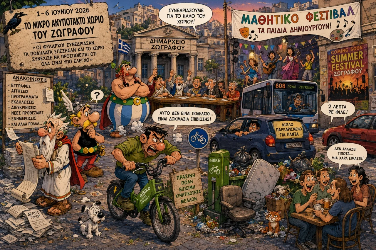 To Mikro Anypotakto Xorio tou Zografou | Anaskopisi Evdomadas 1-6 Iouniou 2026