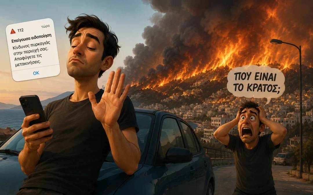 Το 112 σε ενοχλεί μόνο μέχρι να αρχίσει να σε ψάχνει ο καπνός