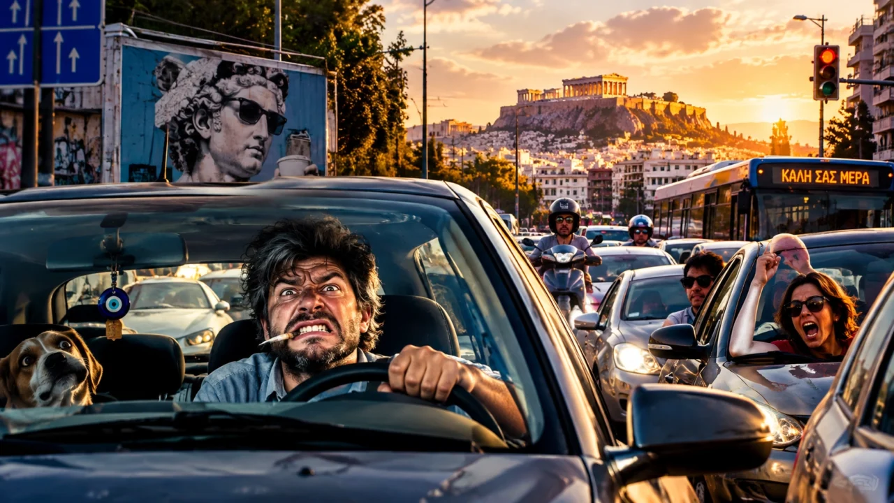 I Athina xanabrike tin kinisi tis. Kai mazi tis, brikame ki emeis ta neyra mas.