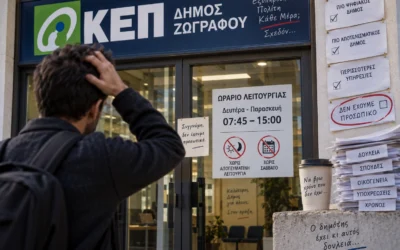ΚΕΠ Ζωγράφου: Δεν έχουμε προσωπικό. Το ακούμε τόσο συχνά που στο τέλος θα το προσλάβουμε κι αυτό.