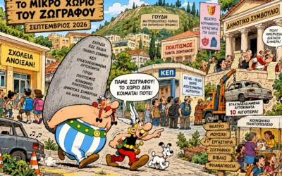 ο Μικρό Χωριό του Ζωγράφου – Σεπτέμβριος 2026: Γυρίσαμε από τις διακοπές και το χωριό ήταν ακόμα εδώ