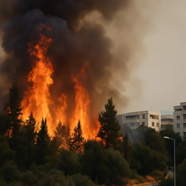 Άλλο ένα πρωί στου Ζωγράφου. Ο ήλιος καίει τα πάντα, το θερμόμετρο λιώνει, τα κουνούπια καπνίζουν μόνα τους, και –μαντέψτε– χτύπησε 112 για φωτιά στην Πολυτεχνειούπολη.
